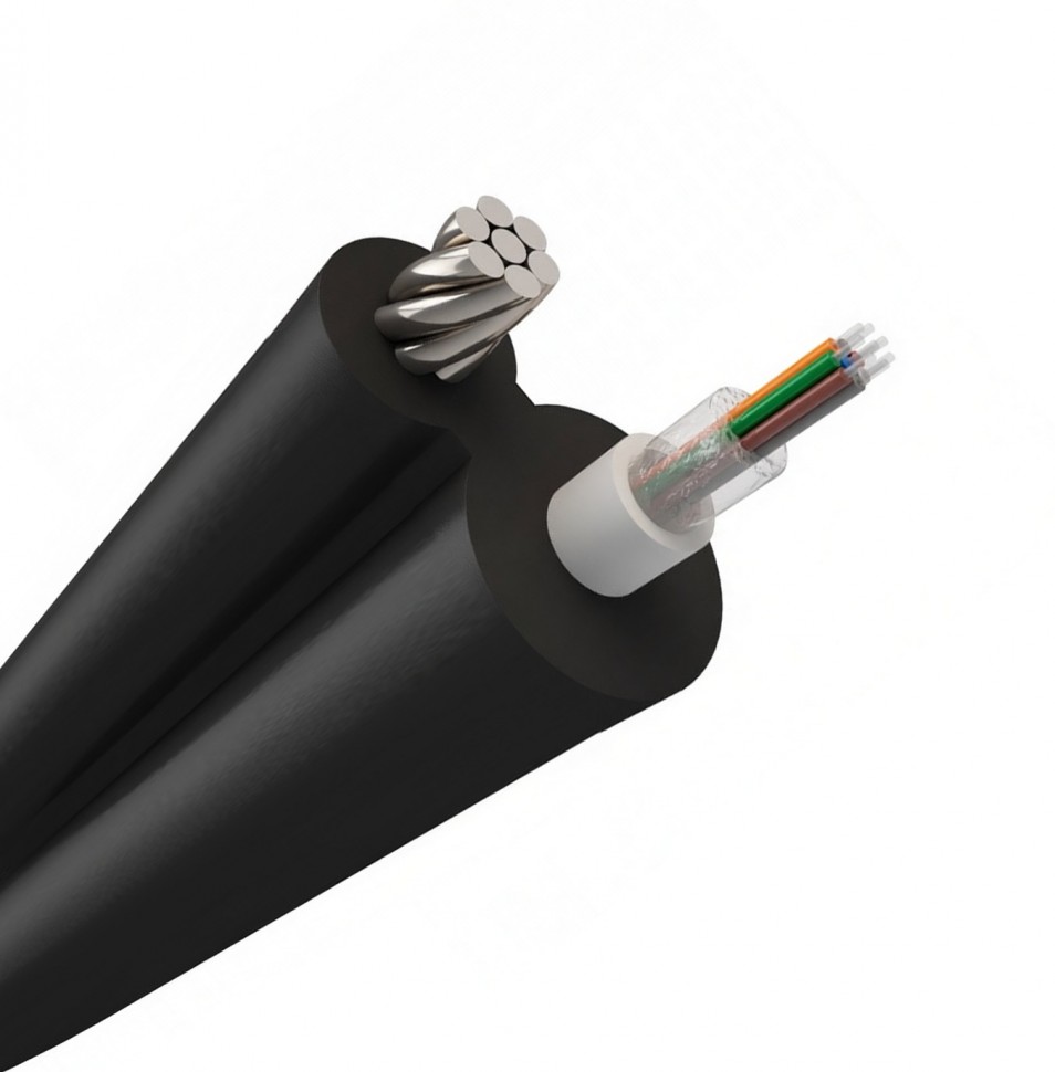 Оптический кабель для подвеса между опорами  ОПЦ-8А-6кН в Ростове-на-Дону