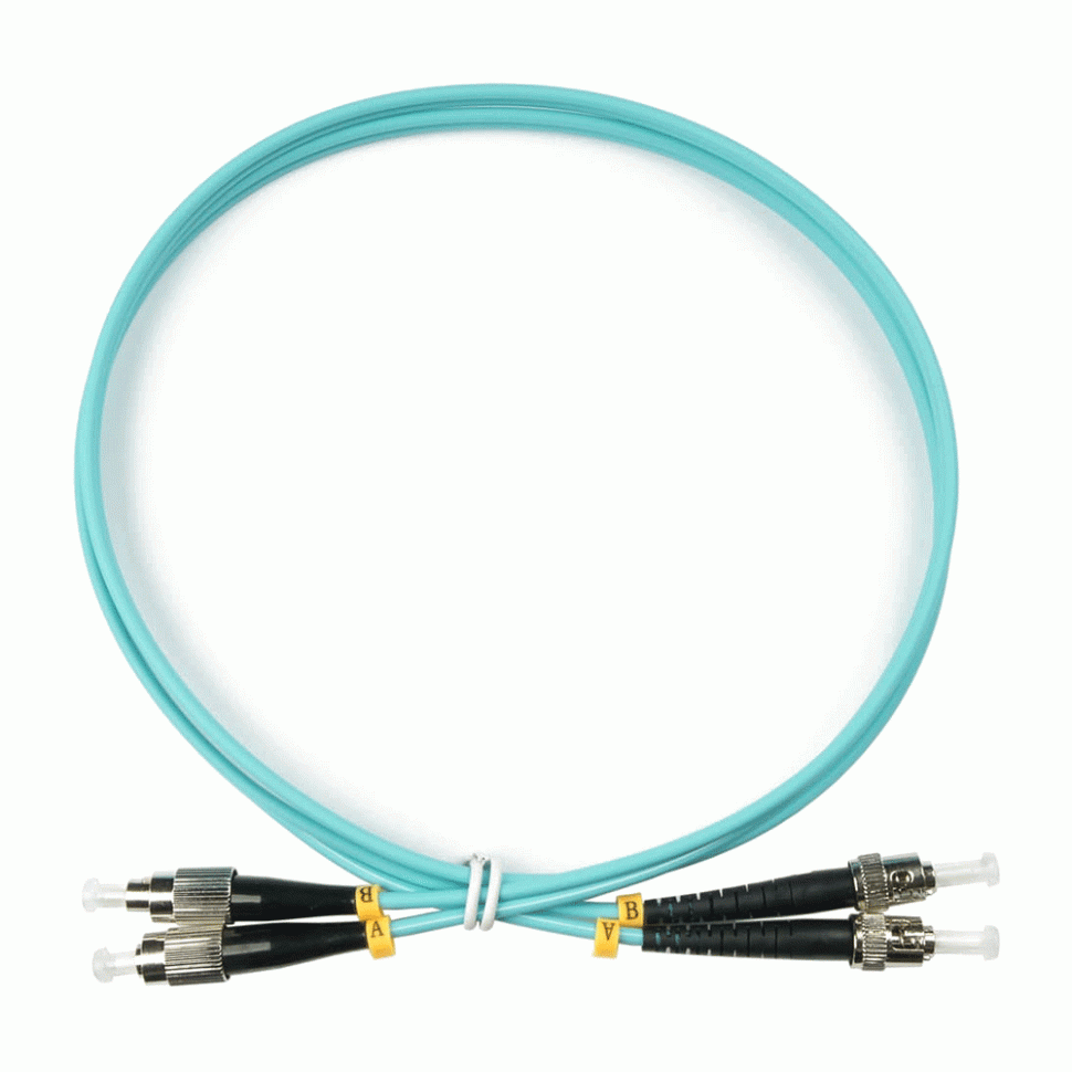 Оптический шнур ST-FC/UPC MM 50/125 OM3 duplex 2м в Ростове-на-Дону