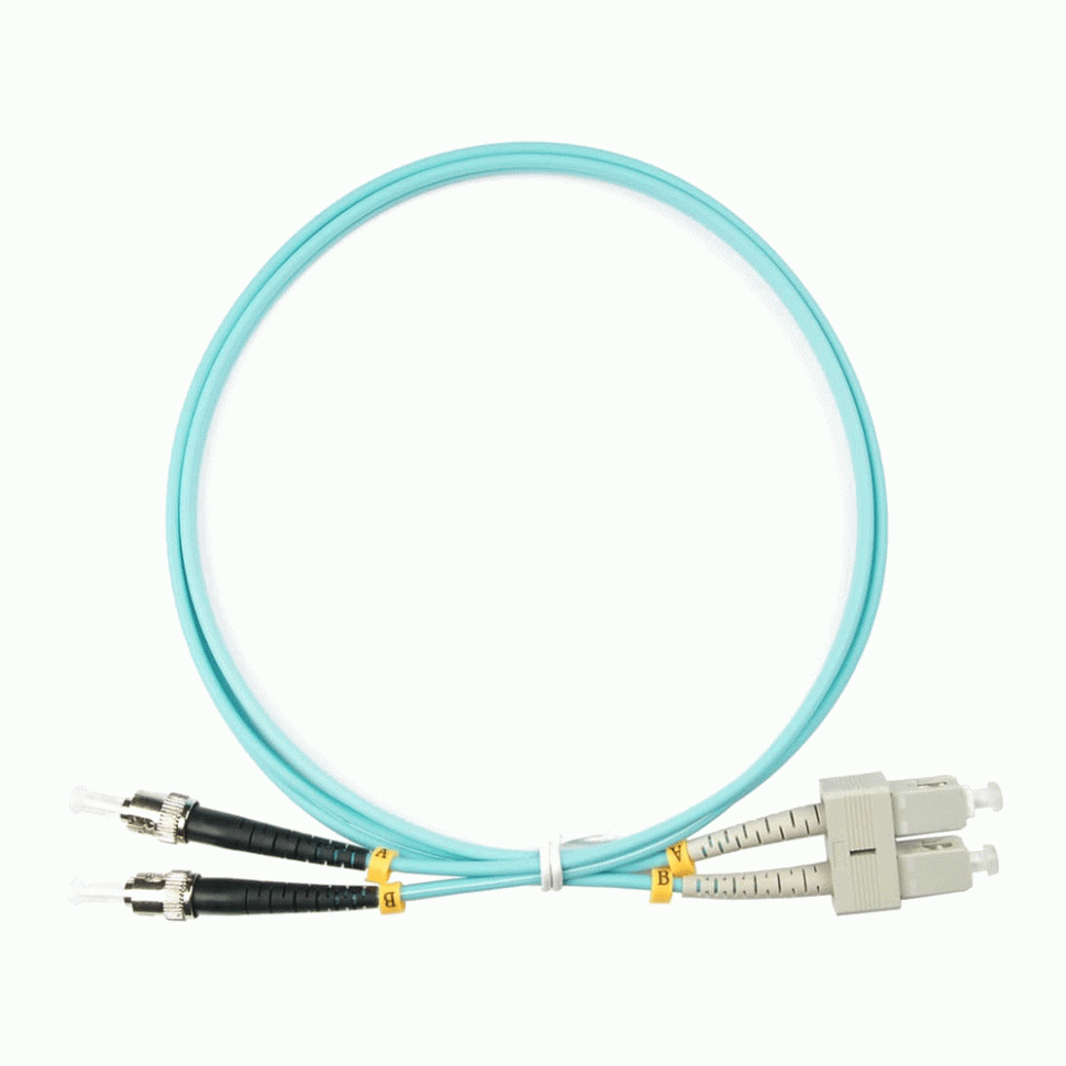 Оптический шнур ST-SC/UPC MM 50/125 OM3 duplex 3м в Ростове-на-Дону