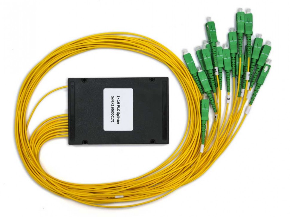 Оптический разветвитель планарный PLC 1x16  3.0мм 17SC/APC в Ростове-на-Дону