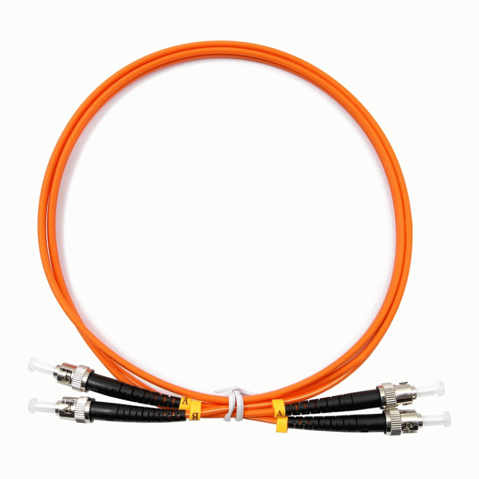 Оптический шнур ST-ST/UPC MM 50/125 OM2 duplex 1м в Ростове-на-Дону