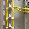 Шкаф комбинированный с органайзерами левый  19"+10" 42U 900х600х2000 мм ВОКС-Ф-9642Л-О ССД в Ростове-на-Дону