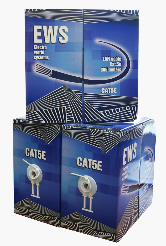 Кабель UTP2 CAT5e 24AWG 305м. внутренний в Ростове-на-Дону