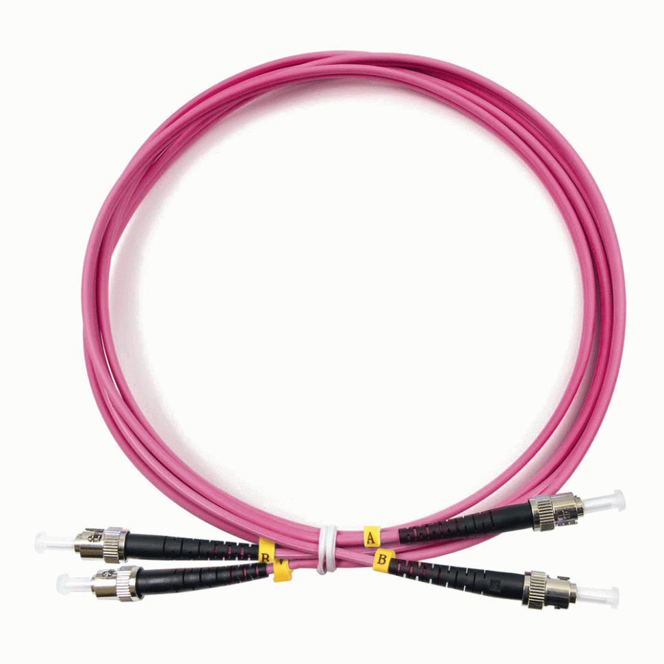 Оптический шнур ST-ST/UPC MM 50/125 OM4 duplex 3м в Ростове-на-Дону