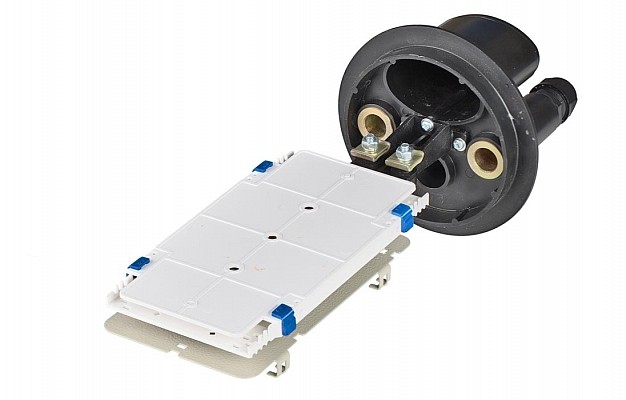 Муфта-кросс МКО-К6/CМ3-2/4SC-2SC-2SC/APC-2SC/APC-2ФТ4х3  (2 фитинга 4х3,0 мм) ССД в Ростове-на-Дону