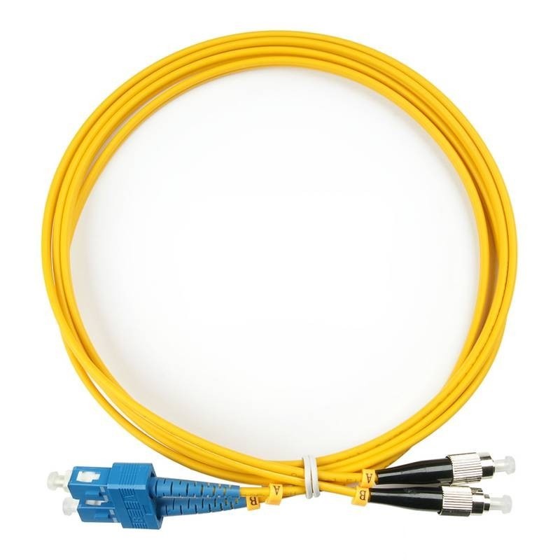 Оптический шнур SC-FC/UPC SM 9/125 duplex 1м в Ростове-на-Дону