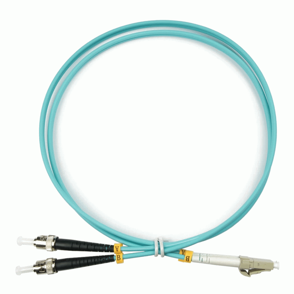 Оптический шнур LC-ST/UPC MM 50/125 OM3 duplex 1 в Ростове-на-Дону