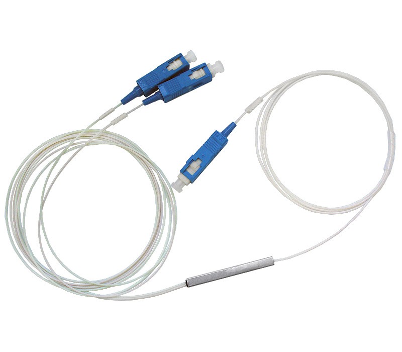 Оптический разветвитель планарный (PLC)  1х2 SS-tube 3SC/UPC в Ростове-на-Дону