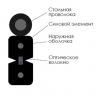 Оптический кабель CO-FTTHS1-1,8 на 1 волокно G.657,  LSZH  в Ростове-на-Дону