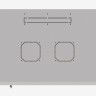 Шкаф телекоммуникационный настенный 19" 6U 600*600 Lite дверь стекло в Ростове-на-Дону