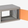 Шкаф телекоммуникационный настенный разборный  19" Lite 9U 600*450 дверь стекло в Ростове-на-Дону