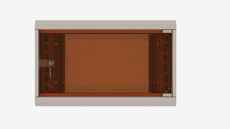 Шкаф телекоммуникационный настенный разборный  19" Lite 9U 600*450 дверь стекло в Ростове-на-Дону