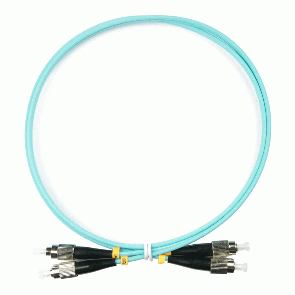 Оптический шнур FC-FC/UPC MM 50/125 OM3 duplex 2м в Ростове-на-Дону