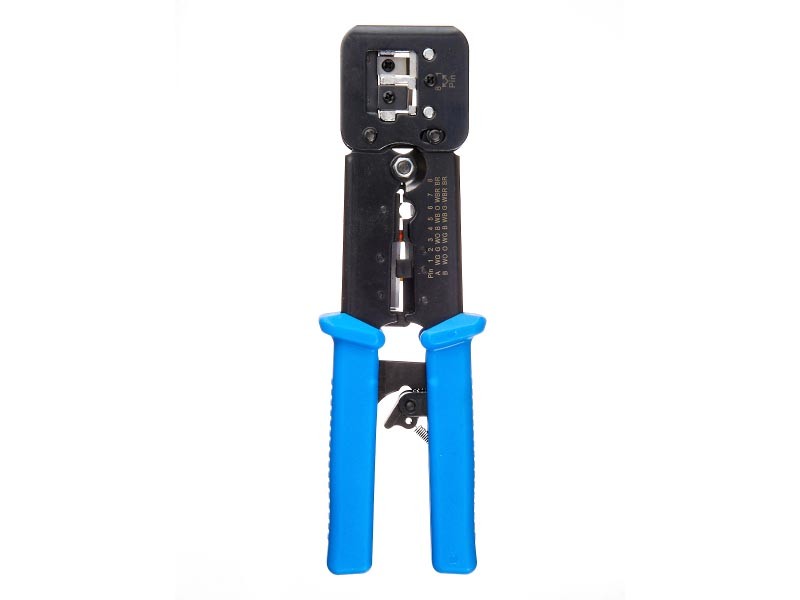 Инструмент обжимной для коннекторов со  сквозным отверстием EZ plug RJ-45 (8p8c); RJ-11/RJ-12  (6p2c/6p4c/6p6c) в Ростове-на-Дону