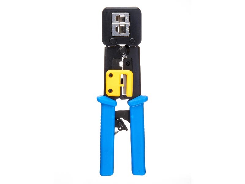 Инструмент обжимной для коннекторов со  сквозным отверстием EZ plug RJ-45 (8p8c); RJ-11/RJ-12  (6p2c/6p4c/6p6c) в Ростове-на-Дону