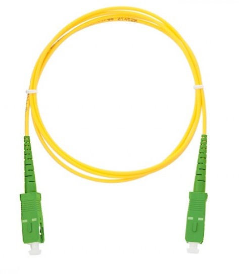 Оптический шнур SC-SC/APC SM 9/125 simplex 0.5м в Ростове-на-Дону