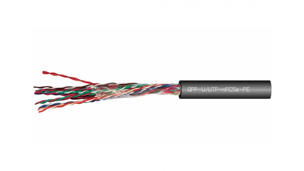 Кабель Qtech QPP-U/UTP-2PC5e-PE-305 в Ростове-на-Дону